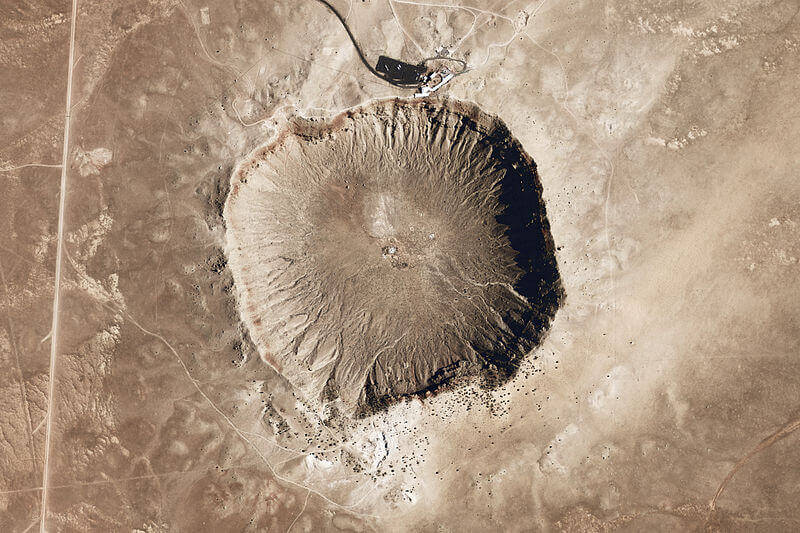 Impact Crater In Arizona