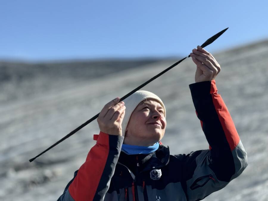 Iron Age Arrow In Norway