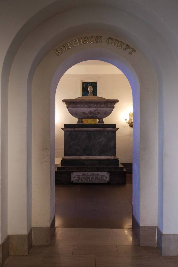 James Smithsonian Crypt