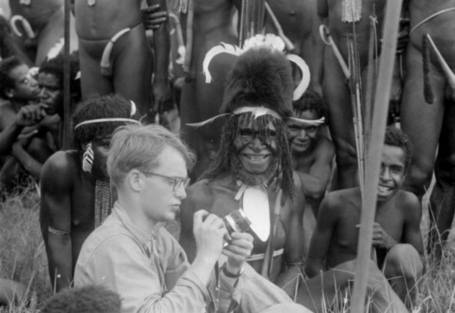 Rockefeller With Tribe Members