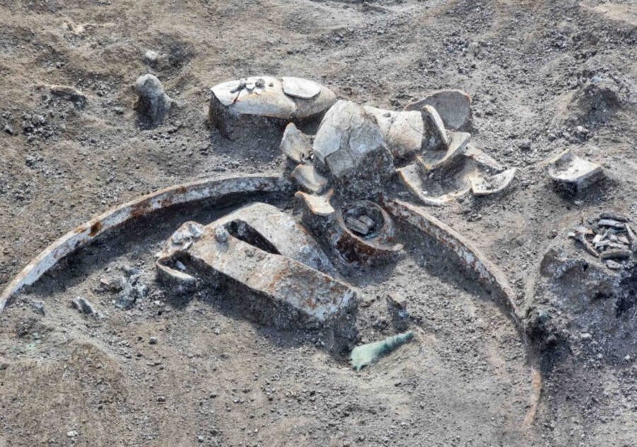 Roman Chariot Found In Bulgaria