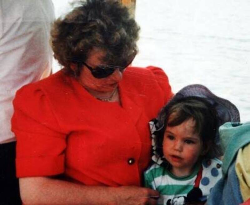 Rosemarie Fritzl With Her Granddaughter