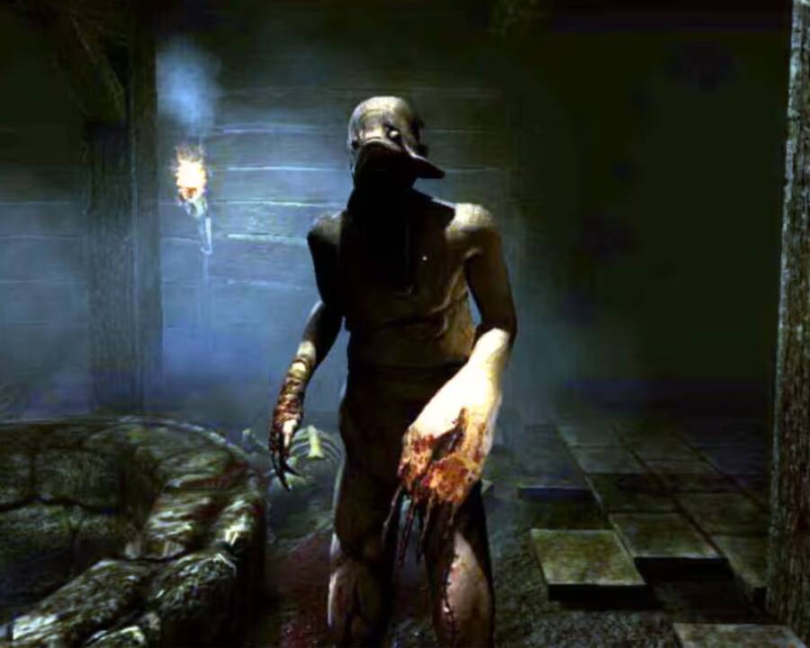 Amnesia Scary Video Game Monster