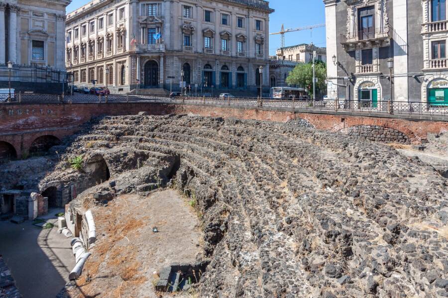 Amphitheater In Catania