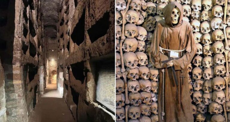 Roman Catacomb Alongside Capuchin Crypt Featured