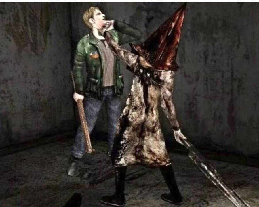 Scary Video Game Monster Pyramid Head