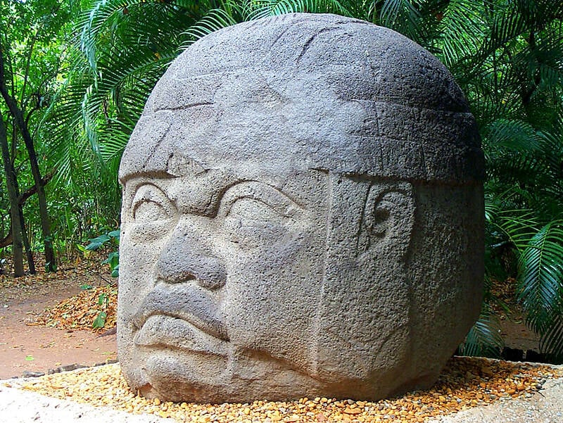 La Venta Olmec Head