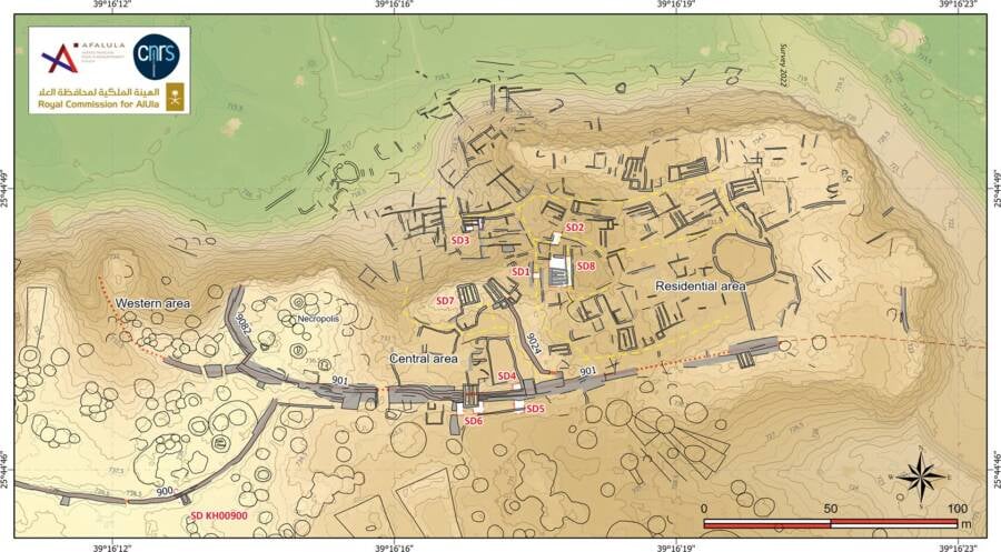 Map Of Al Natah