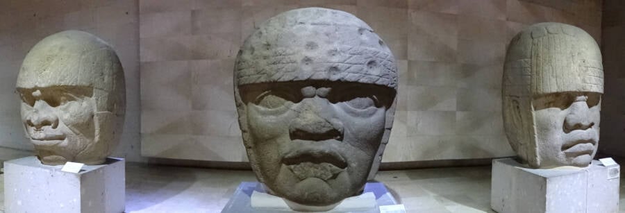 Olmec Museum Heads