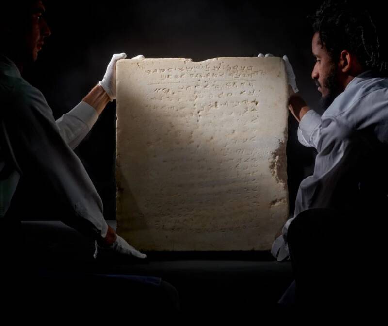 1,500-Year-Old Ten Commandments Tablet To Be Sold At Auction