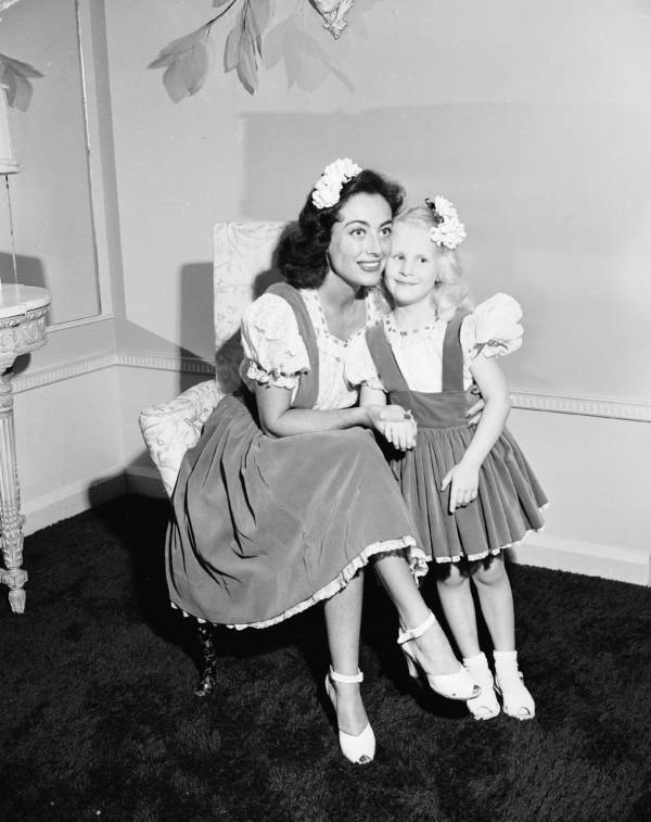 Christina Crawford With Her Mother