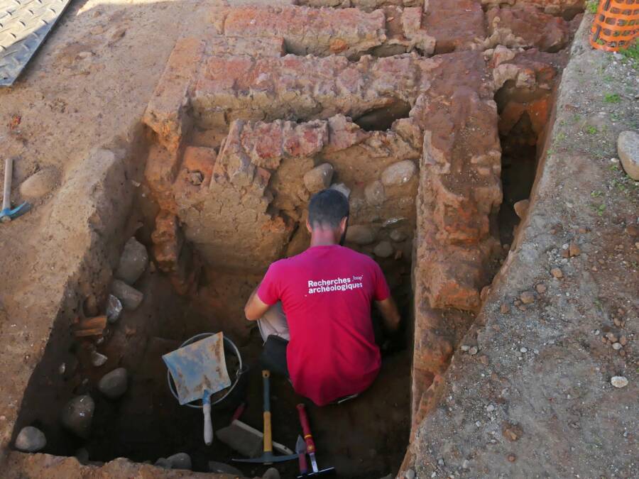 Ancient Roman Tile Oven