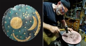 Nebra Sky Disk Alongside Replica Featured