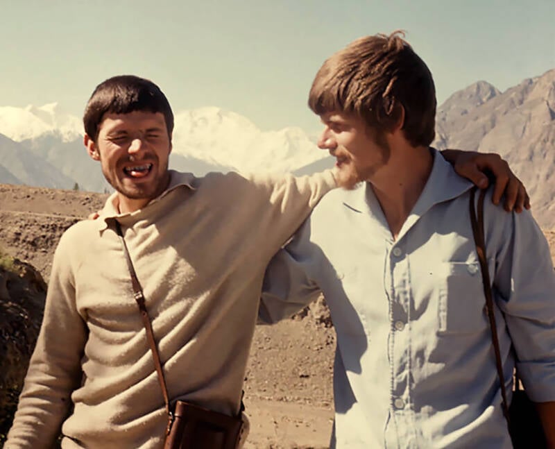 Reinhold Messner And Gunther Messner