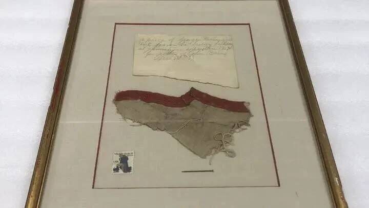 Scrap Of George Washington's Tent