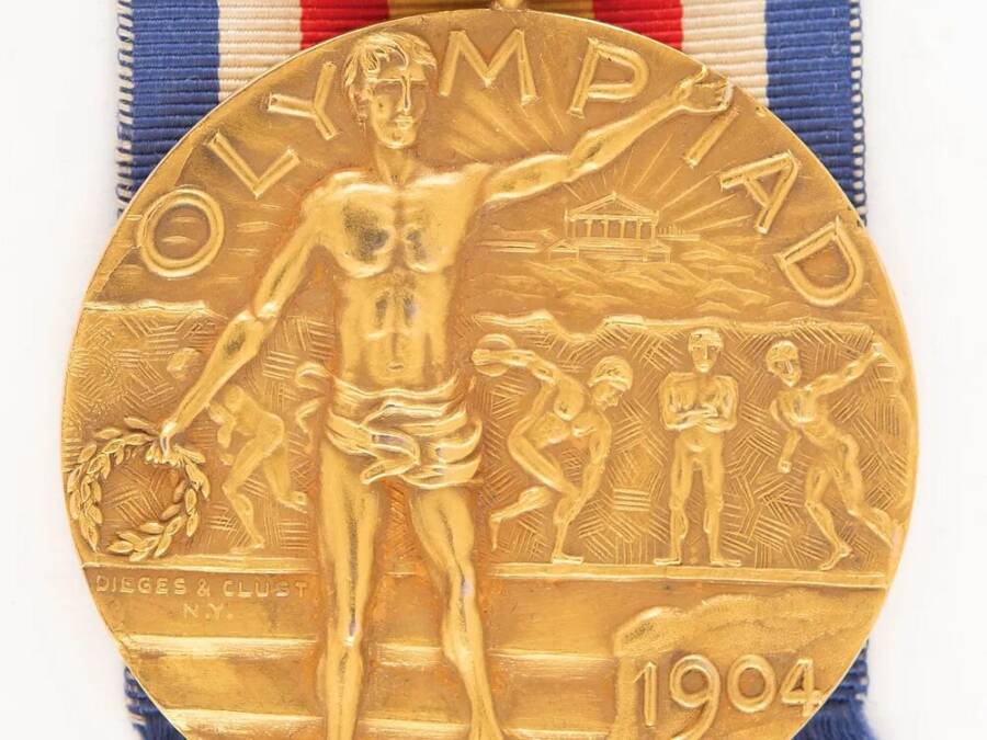 1904 Olympic Gold Medal Auction