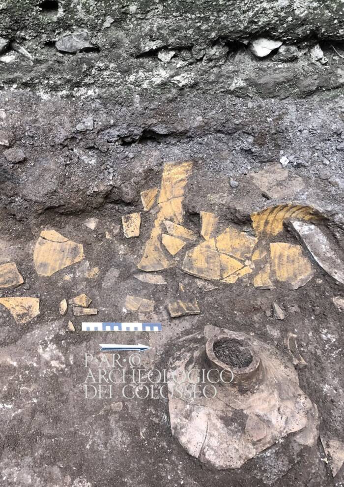 Ancient Sinks At The Domus Aurea