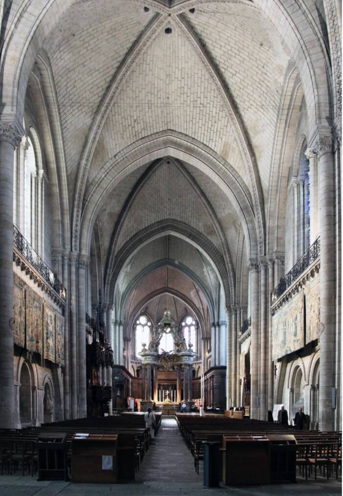 Angers Cathedral Interior