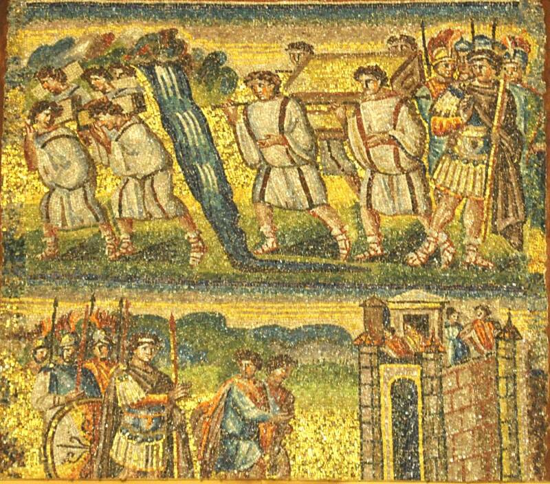 Israelites Carrying The Ark Of The Covenant