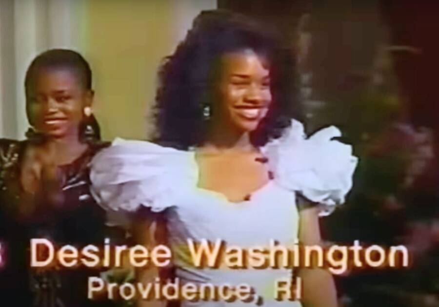 Desiree Washington At Miss Black America Pageant