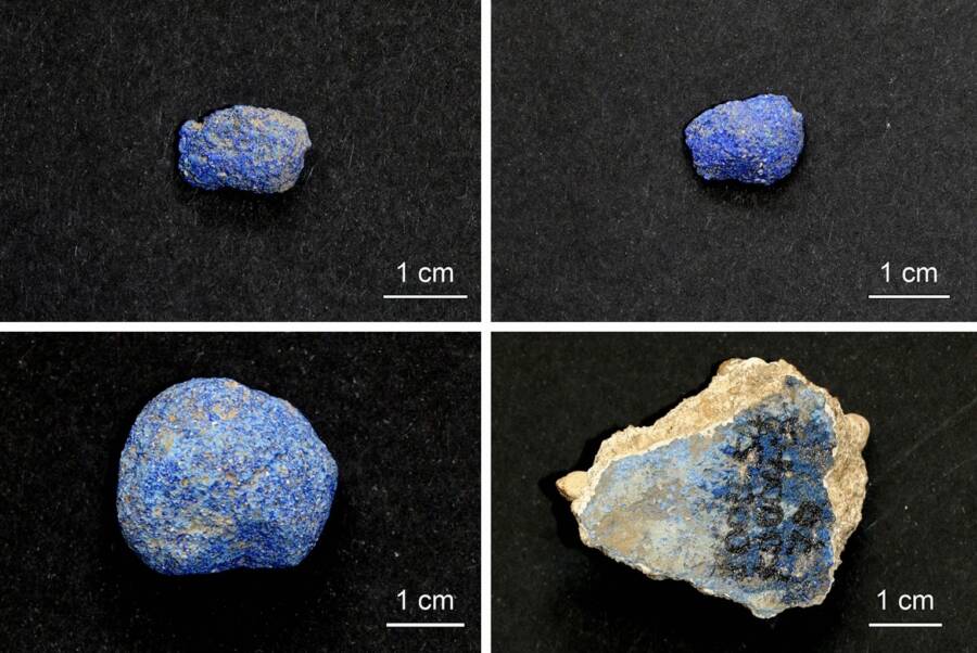 Egyptian Blue Pigment Balls Found In Roman Cities