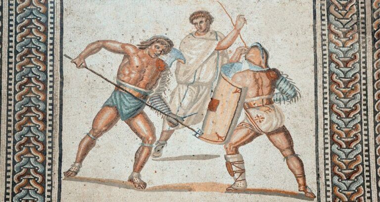 Gladiators Mosaic Featured