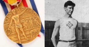 Gold Medal Alongside Fred Schule Featured