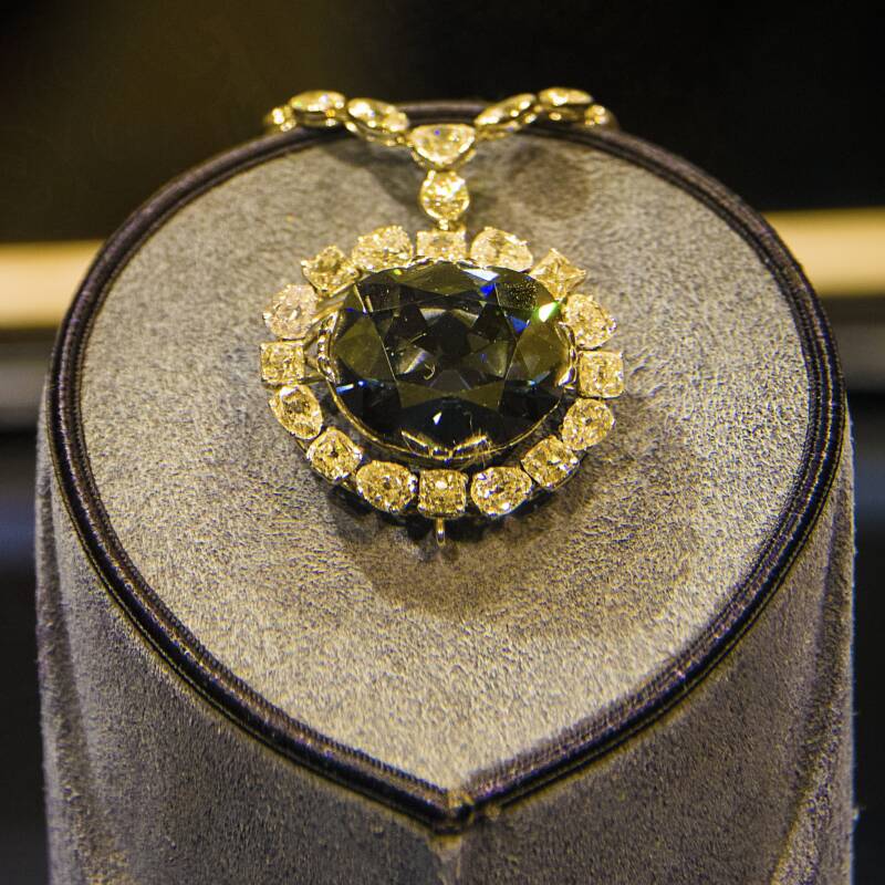 Hope Diamond At The Smithsonian