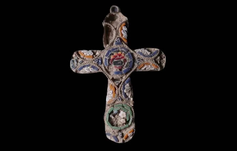 Jerusalem Mosaic Cross