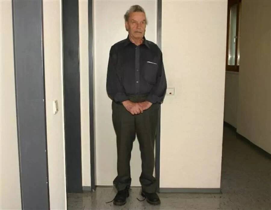 Josef Fritzl's Police Photo