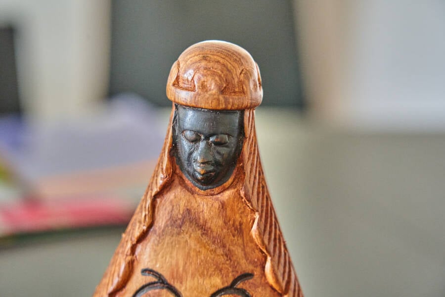 Black Madonna Figurine