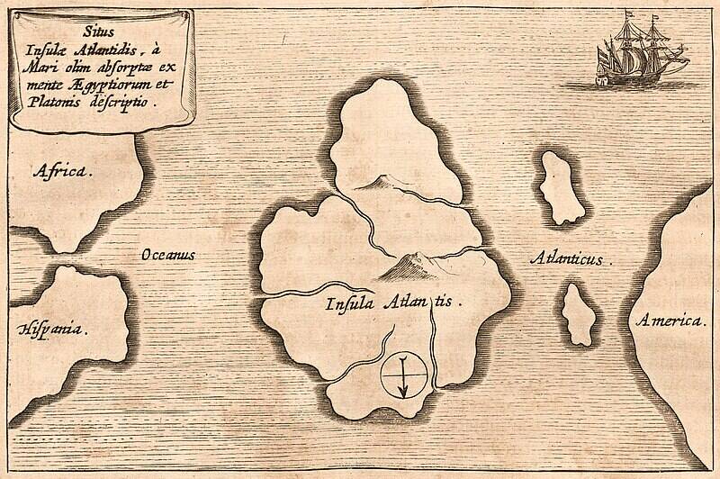 Map Of Atlantis