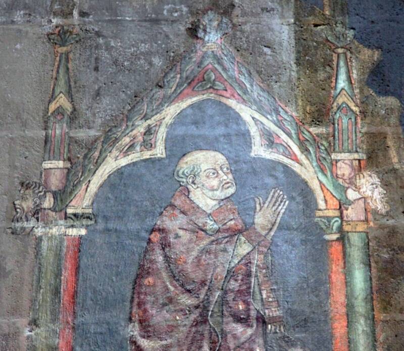 Medieval Murals At Angers Cathedral Revealed After Centuries