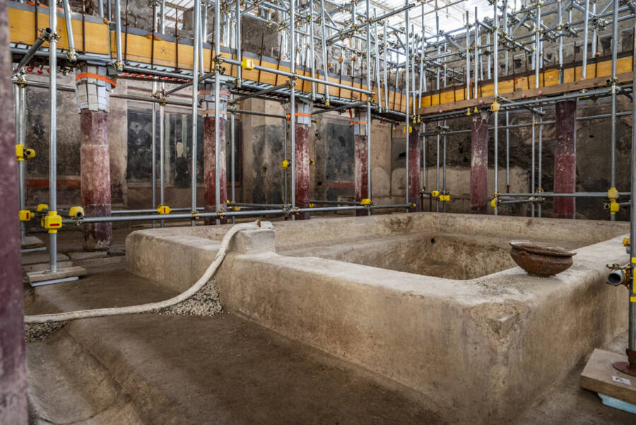 Pool In Pompeii Bath Complex