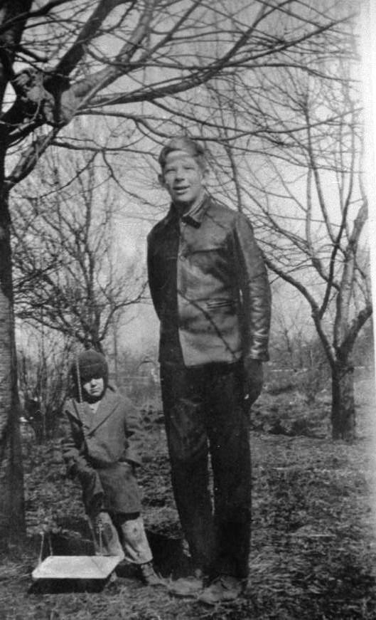 Robert Wadlow As A Boy