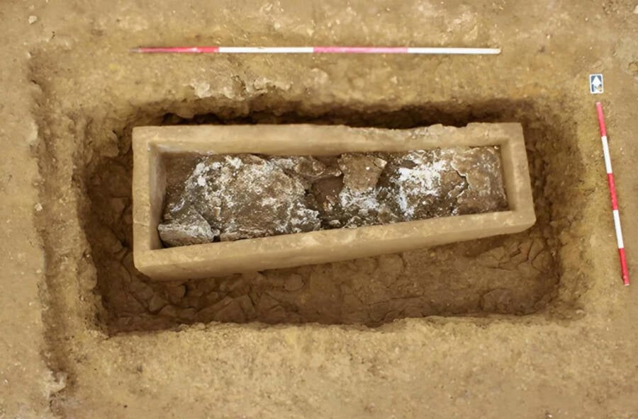 Roman Coffin Unearthed In Peterborough