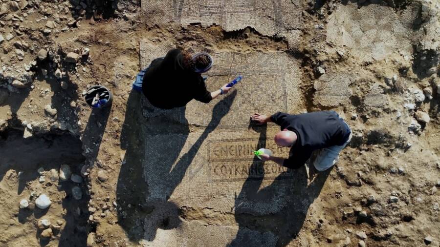 Uncovering Biblical Mosaic In Israel