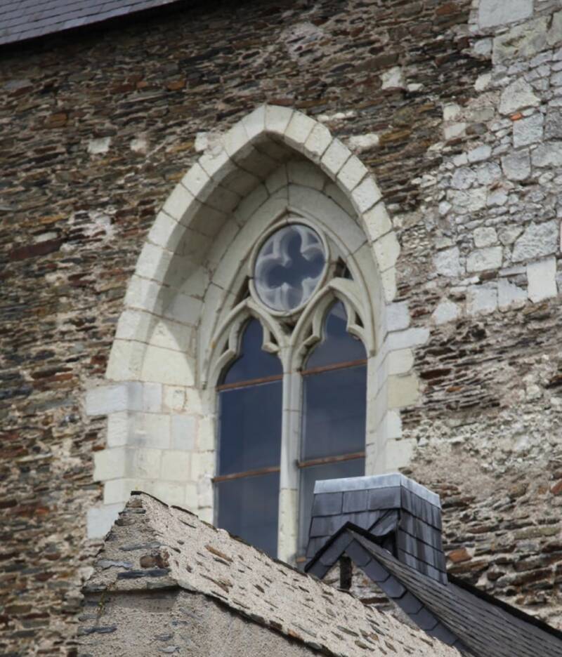 Window Forming Part Of The Augustinian Foundation