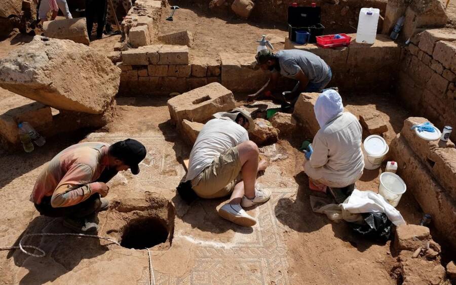 Archaeologists In Ptolemais