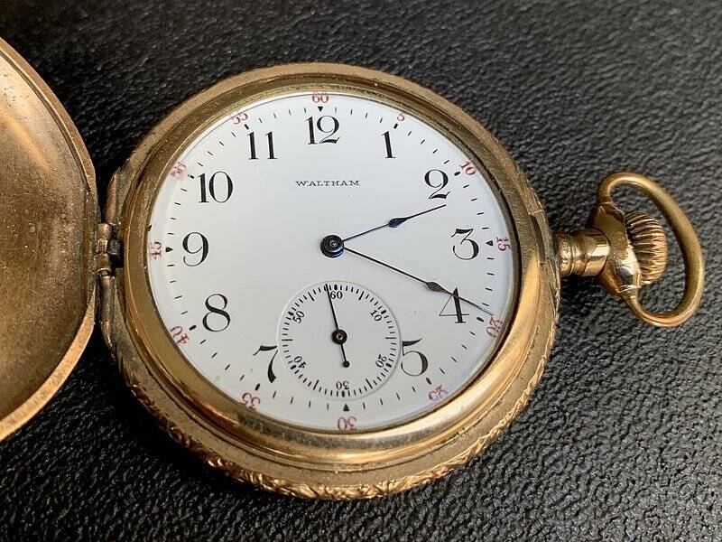 Gold Pocket Watch