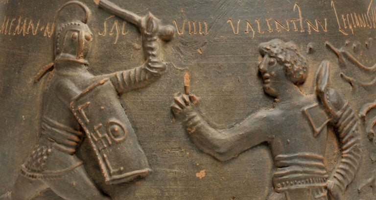 Britannia Gladiator Game Vase Featured Image