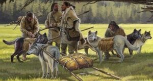 Featured Prehistoric Men And Dogs