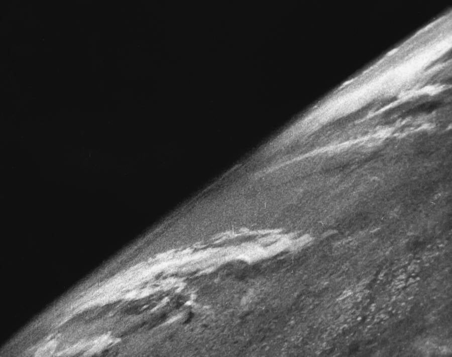 First Picture Of Earth From Space