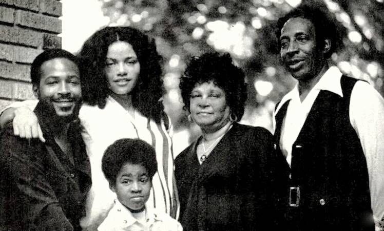 Marvin Gaye And His Family