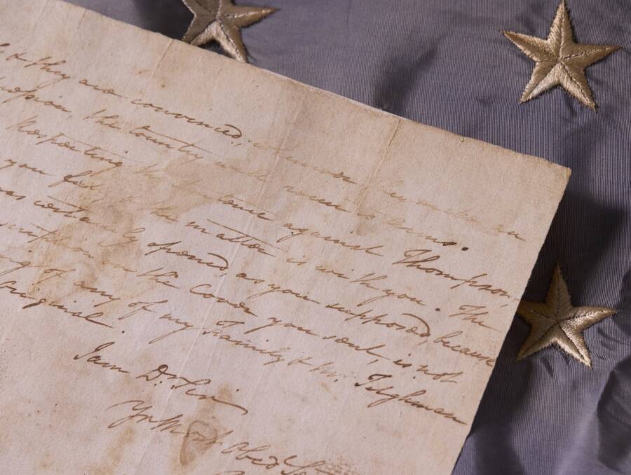 George Washington 1777 Letter