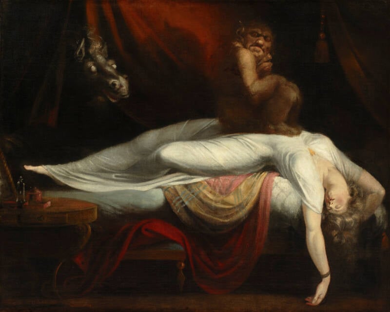 The Nightmare By Henry Fuseli