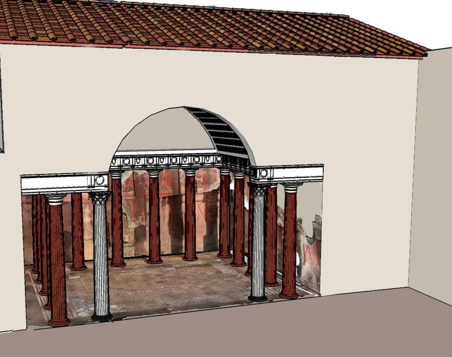 House Of Thiasos In Pompeii