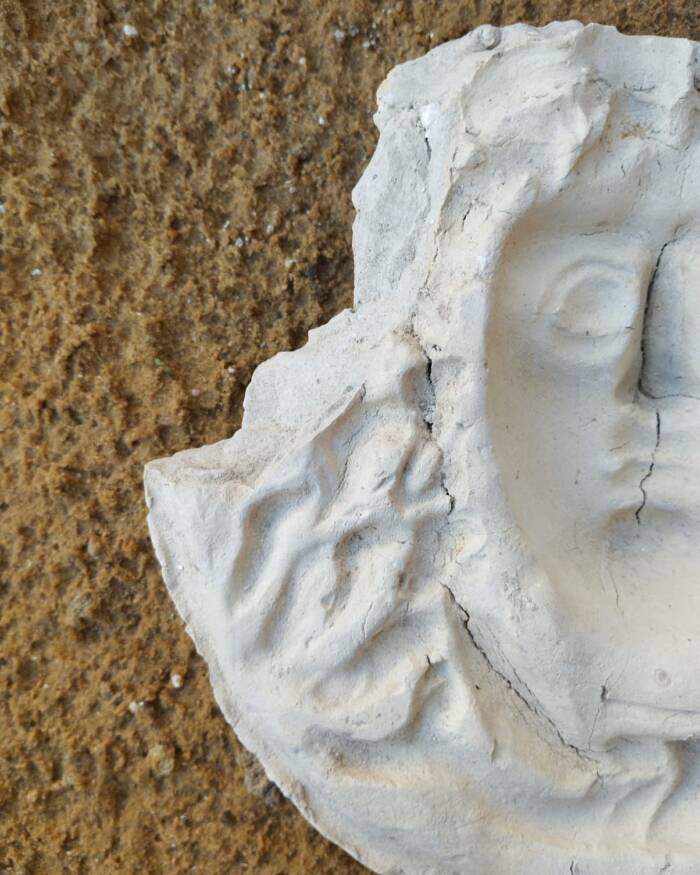 Left Half Of The Medusa Mask Mold