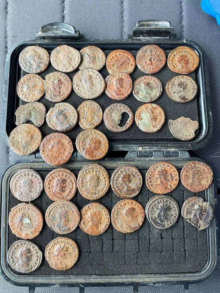 Leicestershire Roman Coin Hoard