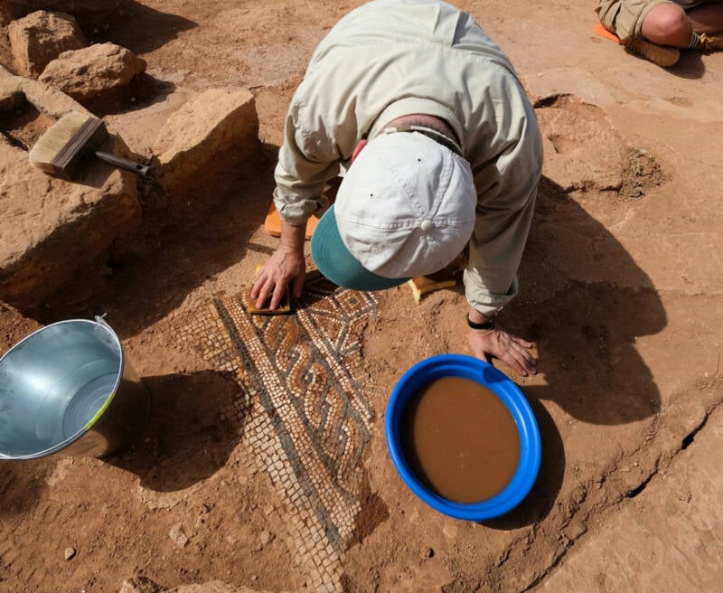 Ancient Ptolemais In Libya